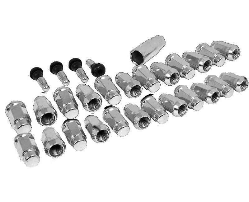 1 Sngle 1/2x20 Splne Tuner Lug Nut Black 6 Splne W1012S 1/2 1.4