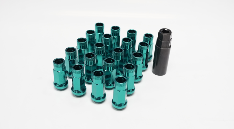 Wheel Mate Muteki SR45R Lug Nut Kit Lock Set 12x1.5 45mm - Black