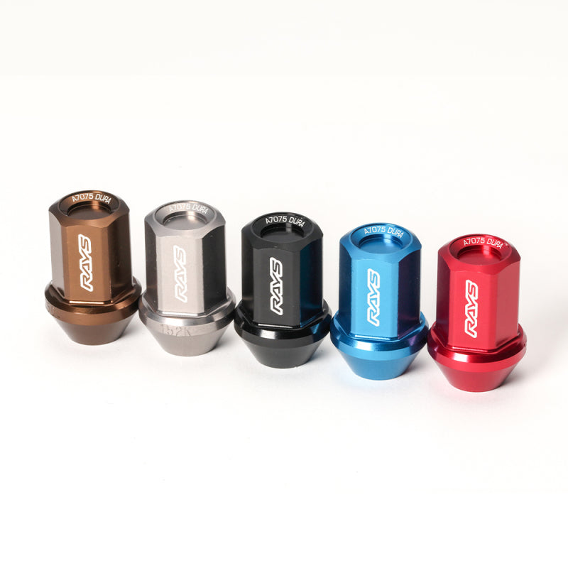 RAYS Lug Nuts with Lock Set M12x1.50 17mm main image 1