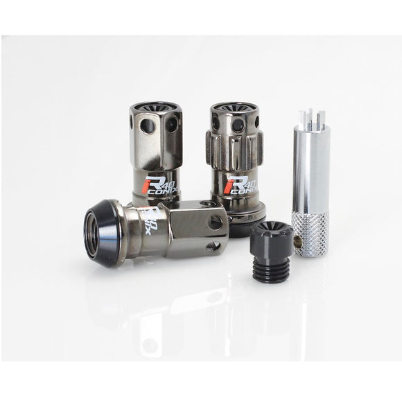 Project Kics R40 Iconix M12 Classical Lug Nut Lock Set - The Lug Nut Source 