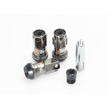 Project Kics R40 Iconix M12 Classical Lug Nut Lock Set - The Lug Nut Source 
