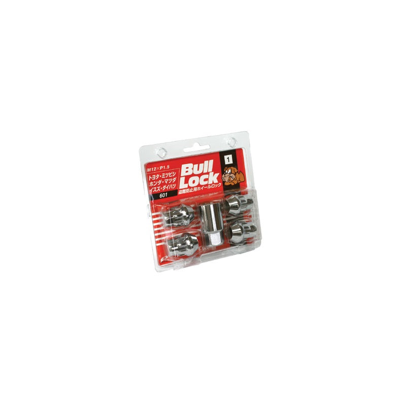 Project Kics - Bull Lock 4 -Piece Lock Set Black or Chrome – The Lug ...