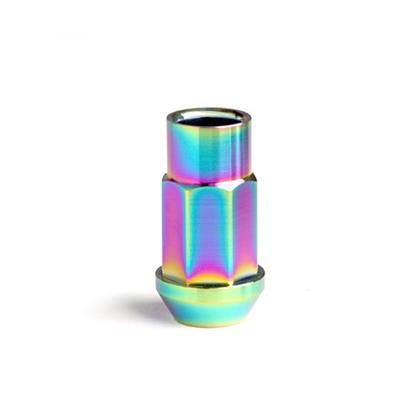 BLOX Racing 7-sided Forged Titanium Lug Nut - Single piece - The Lug Nut Source 