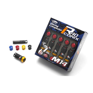 Project Kics R40 Iconix M14 Lug Nuts - The Lug Nut Source 