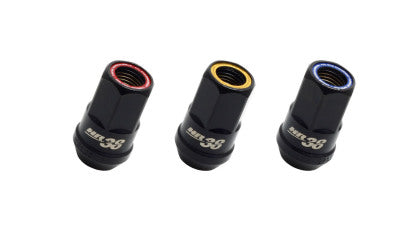 Muteki HR38 Open End Lug Nuts with Colored Rings