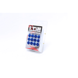 Monster Lug Nut Caps - [Whiteline] - The Lug Nut Source