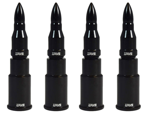 TRUE SPIKE Valve Stem Base + Bullet Cap - (4pc Each) - The Lug Nut Source 