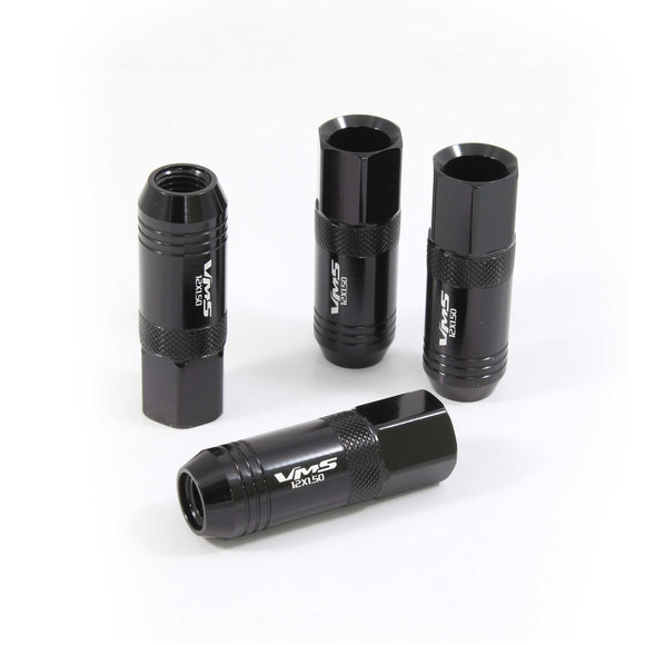 VMS Extended Lug Nuts - 60mm Tuner Style - Open Ended - The Lug Nut Source 