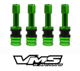 VMS Aluminum Wheel Valve Stem & Cap Kit (4 Pc) - The Lug Nut Source