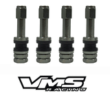 VMS Aluminum Wheel Valve Stem & Cap Kit (4 Pc) - The Lug Nut Source