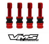 VMS Aluminum Wheel Valve Stem & Cap Kit (4 Pc) - The Lug Nut Source