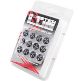 Monster Lug Nut Caps - [Whiteline] - The Lug Nut Source