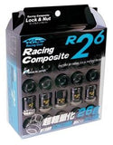Project Kics R26 Lug Nuts - [Whiteline] - The Lug Nut Source