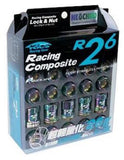 Project Kics R26 Lug Nuts - [Whiteline] - The Lug Nut Source