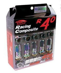 Project Kics R40 Lug Nuts - [Whiteline] - The Lug Nut Source